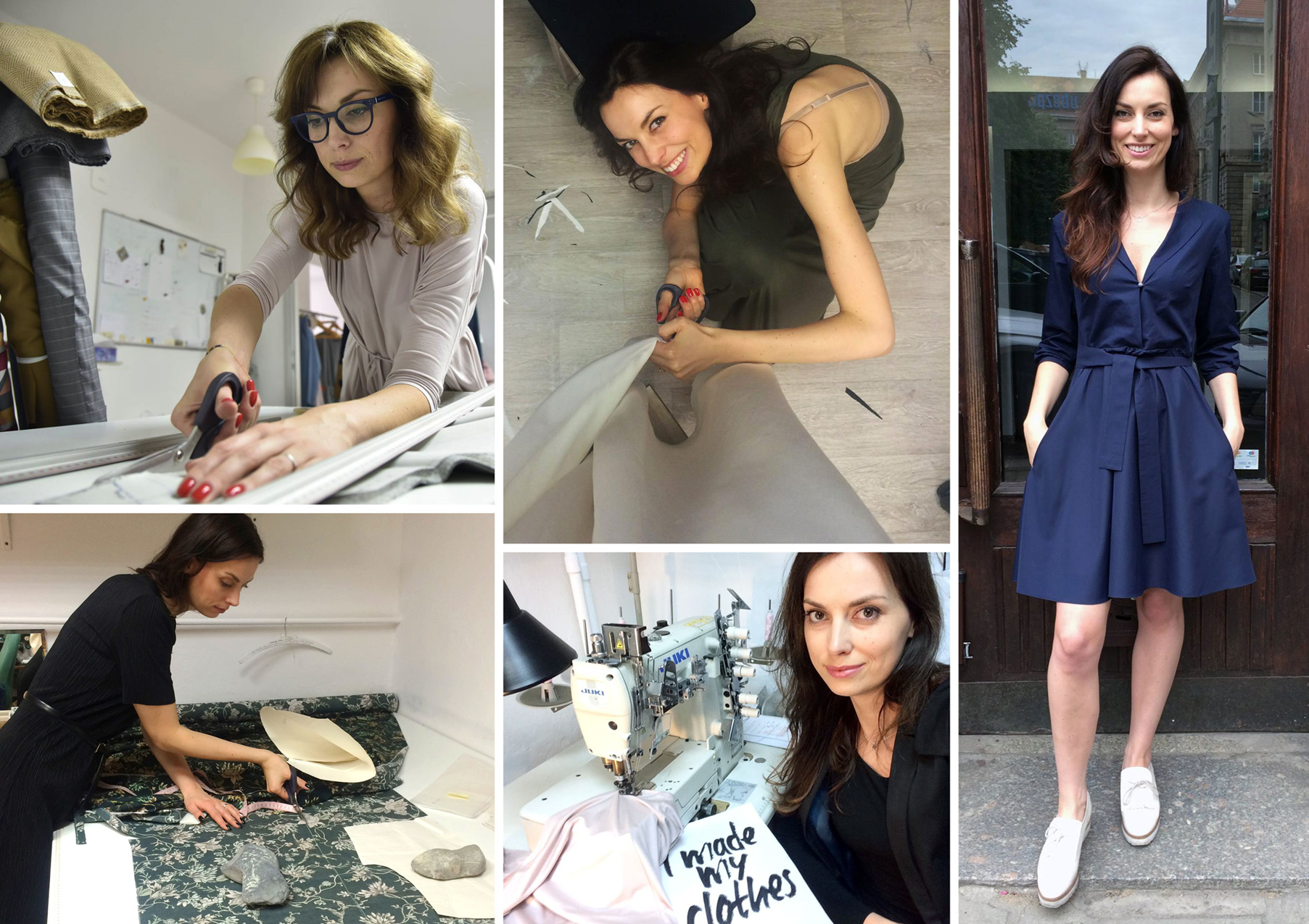 Zdjęcie przy pracy Marita Bobko