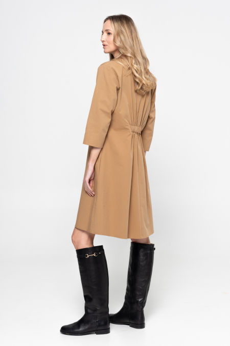 Sukienka camelowa