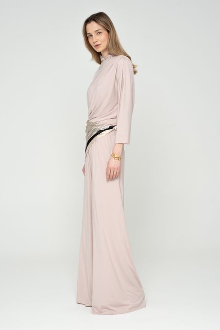 Spodnie szerokie z modalu