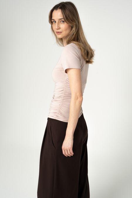 T-shirt drapowany