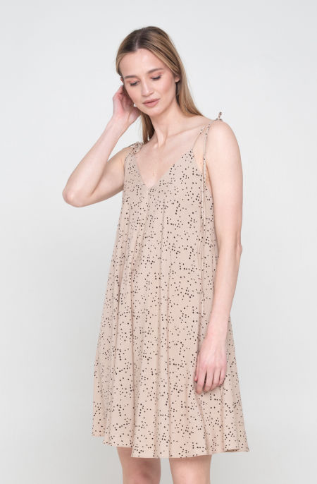 Sukienka mini kropki