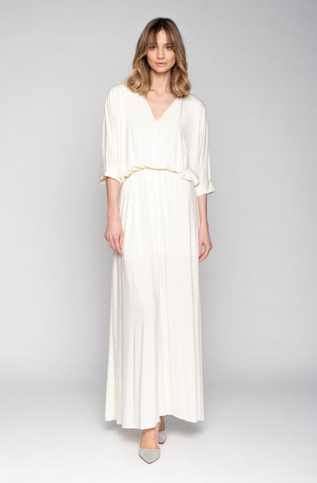 Suknia ecru