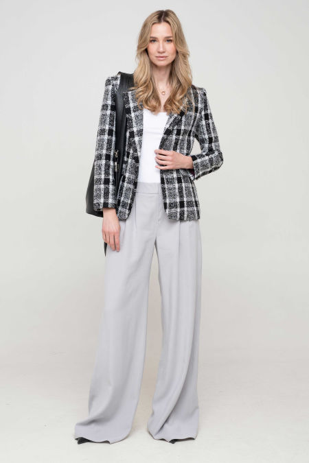 Spodnie z zakładkami