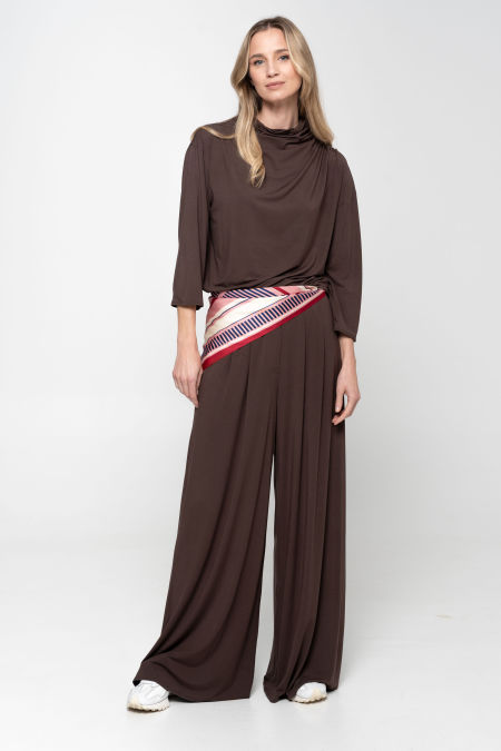 Spodnie szerokie modalowe 