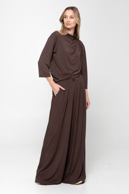 Spodnie szerokie modalowe 