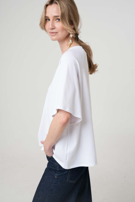 T-shirt reglanowy bawełna