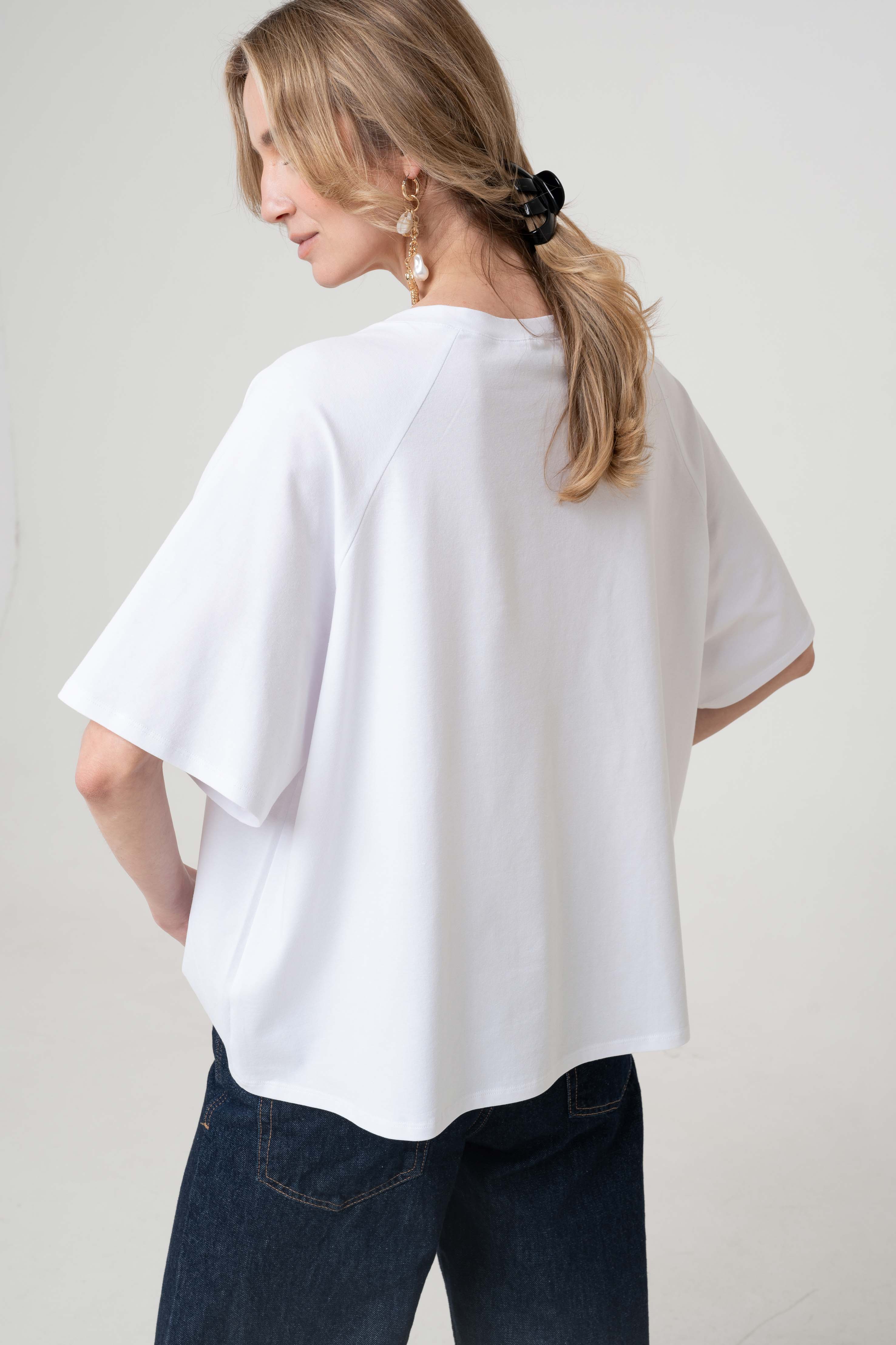 T-shirt reglanowy bawełna zdjęcie 6